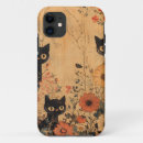 Pesquisar por gato preto iphone capas Floral