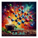 Pesquisar por moléculas pósteres pôsteres Estrutura molecular