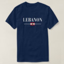 Pesquisar por bandeira nacional de líbano camisetas Orgulho libanês