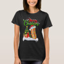 Pesquisar por decoração para o natal camisetas Cão
