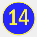 Pesquisar por número 14 adesivos Círculo