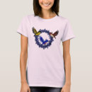 Pesquisar por pássaro azul camisetas Floral