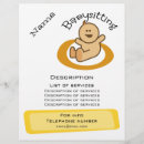 Pesquisar por babysitting flyers Negócio