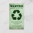 Pesquisar por símbolo do reciclar cartao de visita Ambiental