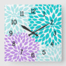 Pesquisar por flor da dália relogios de parede Dálias