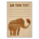 Pesquisar por elefante cartoes de mesa Animal
