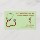 Pesquisar por estudante dos cuidados cartao de visita Nurse