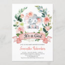 Pesquisar por elefante da menina convites For kids