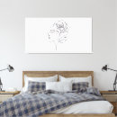 Pesquisar por desenhos botânicos impressão de canvas Moderno