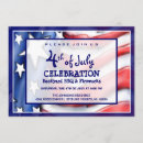 Pesquisar por 4o julho convites Azul branco vermelho