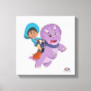 Pesquisar por dinos impressão de canvas Desenho animado
