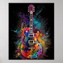 Pesquisar por guitarra colorida pósteres pôsteres Parede