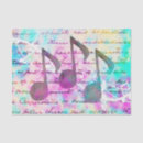 Pesquisar por notas musicais do vintage papeis de seda Decoupage