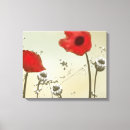 Pesquisar por papoilas impressão de canvas Floral