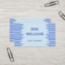 Pesquisar por azul pálido cartao de visita Moderno