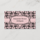 Pesquisar por damasco cor rosa e preto de cartao de visita Chique
