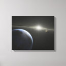 Pesquisar por asteróide impressão de canvas Estrelas