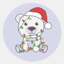 Pesquisar por urso polar engraçado adesivos Natal