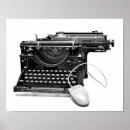 Pesquisar por máquina de escrever antiga pôsteres Antiguidade