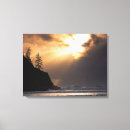 Pesquisar por meio ambiente impressão de canvas Pôr do sol
