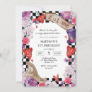 Pesquisar por alice in wonderland convites Rosa