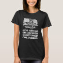 Pesquisar por cristóvão colombo camisetas Colunbus