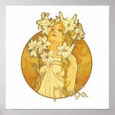 Pesquisar por mucha de alphonse pósteres pôsteres Flores