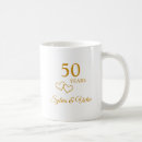 Pesquisar por 50 anos de casamento canecas Dourado