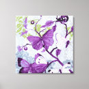 Pesquisar por roxo fundo impressão de canvas For her