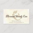 Pesquisar por sereias cartao de visita Mulher