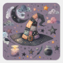 Pesquisar por chapéu mágico adesivos Ilustração de halloween