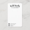 Pesquisar por letras brancas cartao de visita Customer