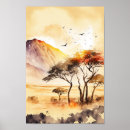 Pesquisar por safari africano pôsteres Pôr do sol