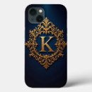 Pesquisar por monograma letra k iphone capas Elegante
