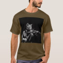 Pesquisar por violino preto camisetas Música