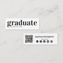Pesquisar por graduado cartao de visita Minimalista