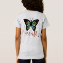 Pesquisar por asas da borboleta camisetas Girl