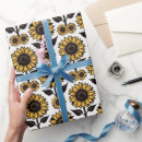 Pesquisar por girassol papel de presente Preto