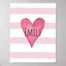 Pesquisar por coração cor de rosa pôsteres For kids