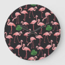 Pesquisar por flamingo relogios de parede Ilustração