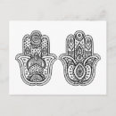 Pesquisar por mão de hamsa cartoes postais Mandala