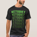 Pesquisar por dieta do keto camisetas Cetose