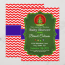 Pesquisar por chevron baby shower convites For her