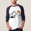 Pesquisar por paisagem minimalista camisetas Montanha