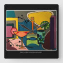 Pesquisar por pintura artística relogios de parede Moderno