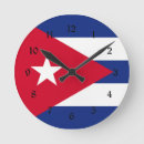 Pesquisar por bandeira cubana pôsteres Relógio