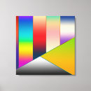 Pesquisar por listras coloridas impressão de canvas Moderno