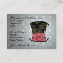 Pesquisar por alice cartoes cartao de visita Hatter