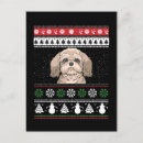 Pesquisar por shih tzu christmas cartoes postais Amante de cachorro