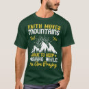 Pesquisar por fé move montanhas camisetas Família
